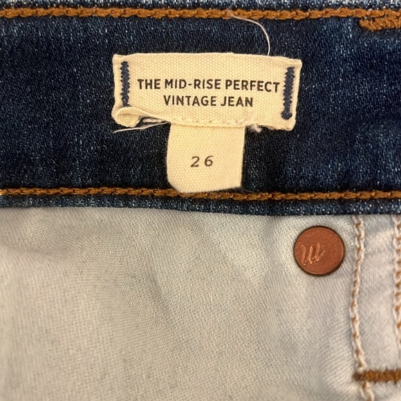 The Mid-Rise Perfect Vintage Jean in Kenmere Wash; 26; madewell - Picture 6 of 6